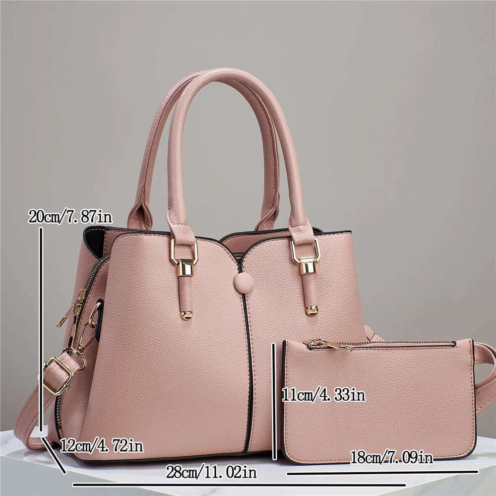 Handbag Set Spring New Design 2 Pieces Women's Shoulder Women Purses And Handbags