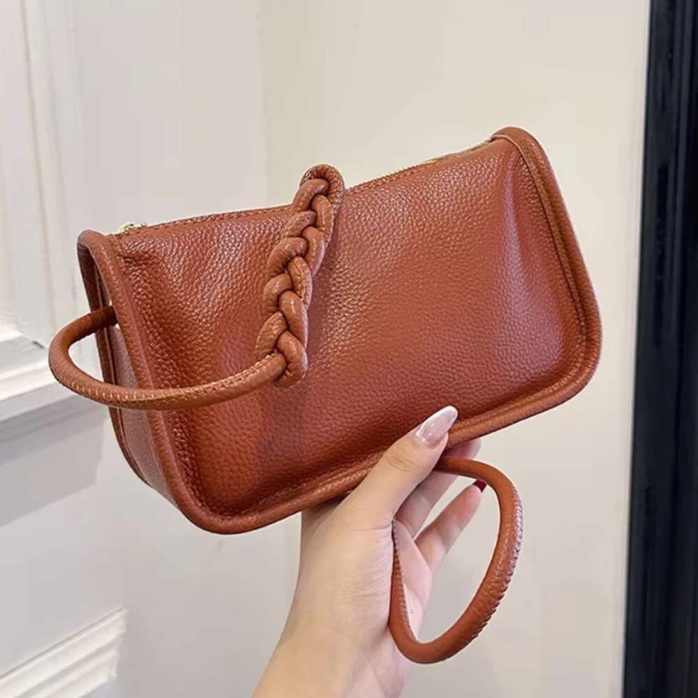 100%Real Cowhide Genuine Leather Fashion Women Crossbody Bags For Ladies New High Capacity Shoulder Bag Handbag Female Purse