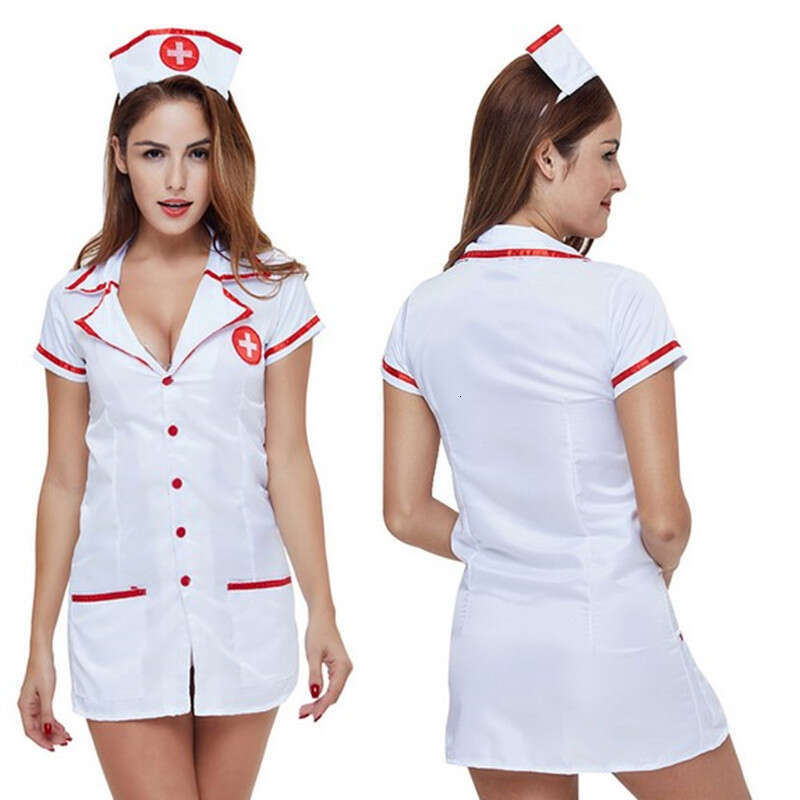 Sexy Underwear New Lingerie Sexy Female Nurse Wear Fun Dress With Hat