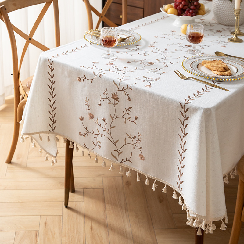 W12 plastic coffee table table mat tablecloth ins rectangular washable wipeable tablecloth dirt-resistant waterproof and oil-proof