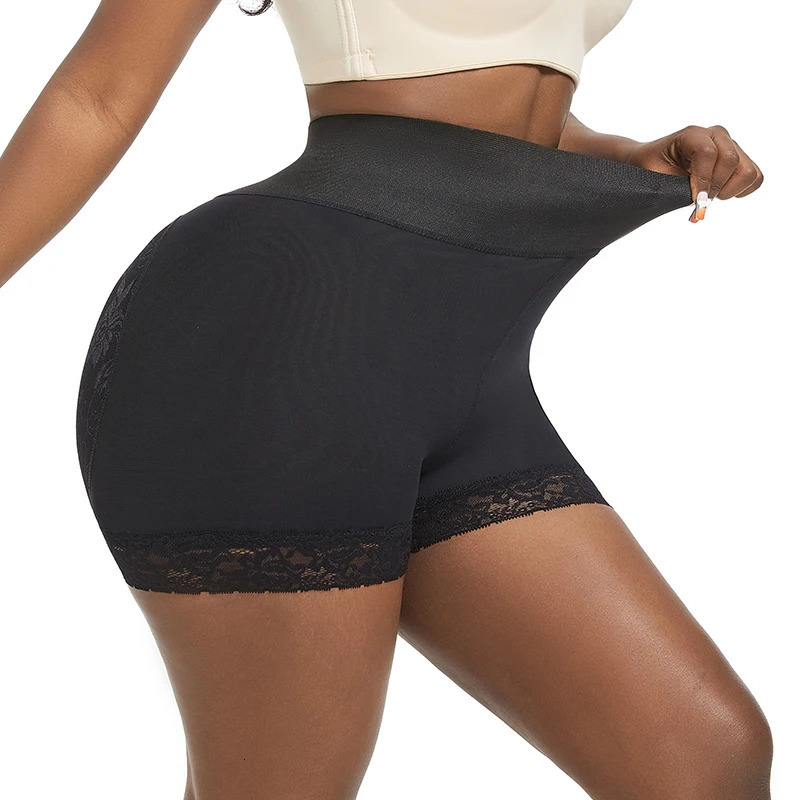 Lace shaped womens hip pad control underwear seamless lift hourglass boot enhancement machine shape 250430