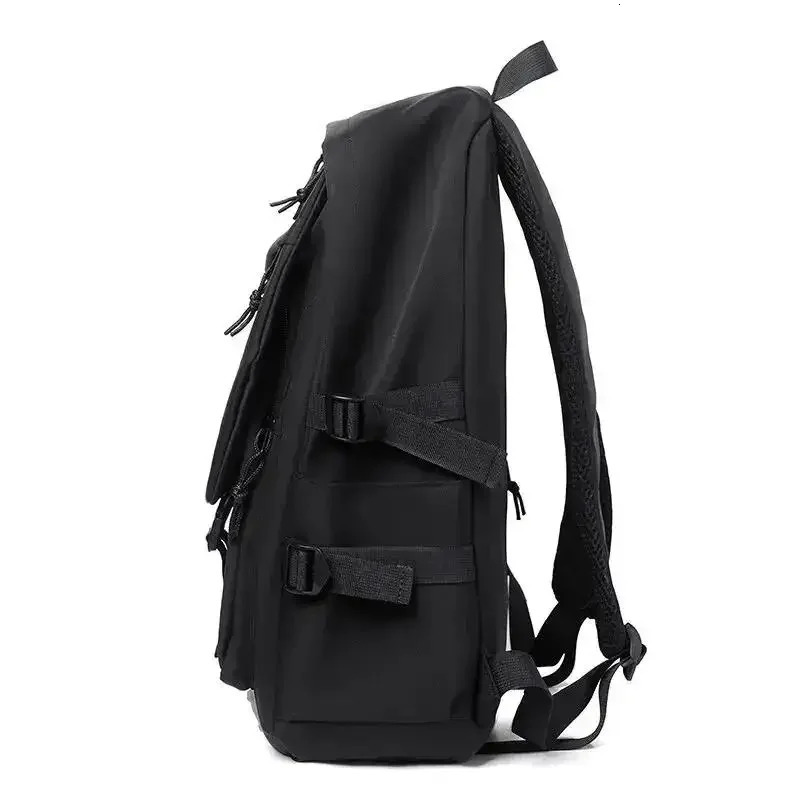 Mens backpack high-quality laptop backpack high-capacity waterproof travel bag fashionable mens school backpack 250427