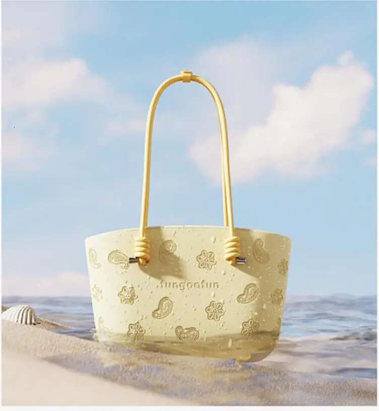Fungoofun Handbag Women's Large Capacity Tote Adult Girls Waterproof Commuting Shoulder High-End EVA Armpit Bag Female