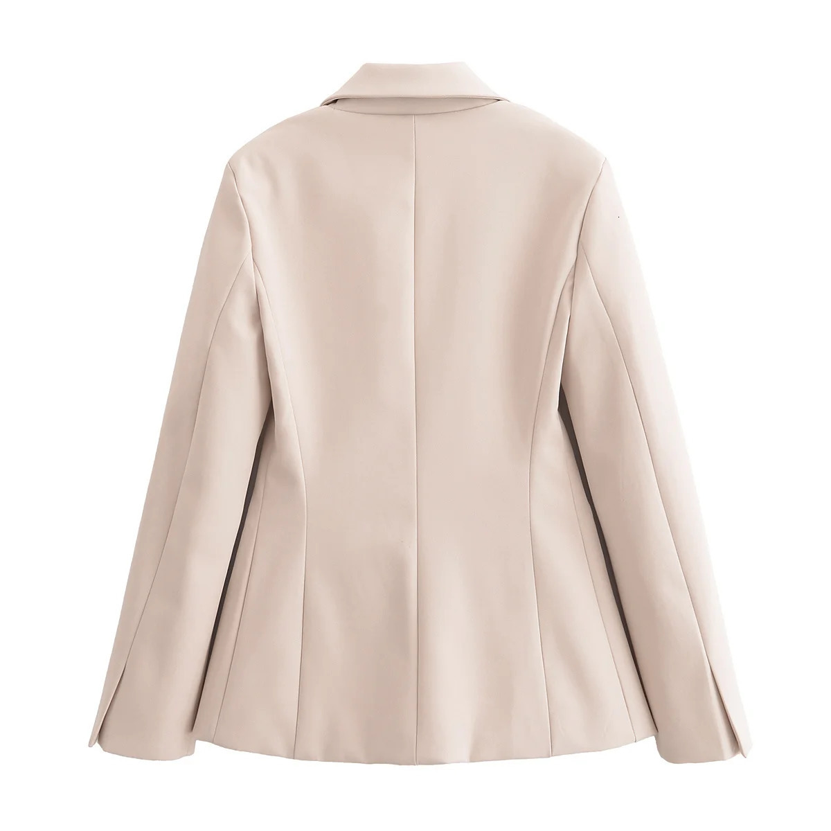 UNIZERA Womens Set with Fashionable Warm Fit Collar Long Sleeve Jacket Spring 250530