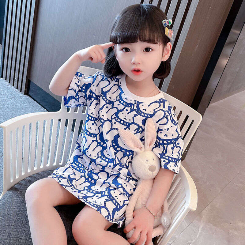 Children's T-Shirt Boys Girls, Clothes Babies, Summer Short Sleeved 2025 New Style, Loose Stylish Top For Small And Medium-Sized Children