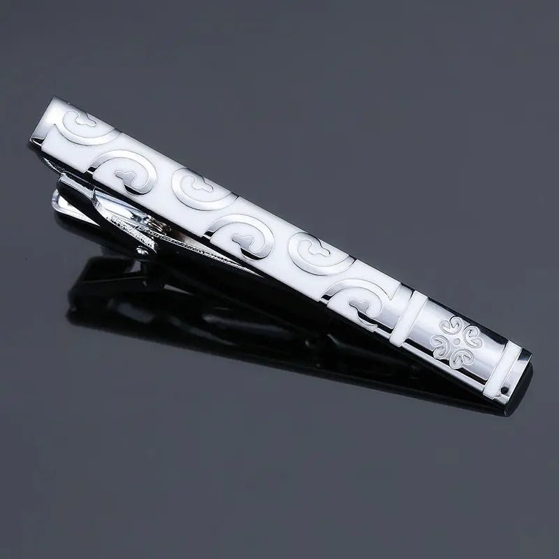 DY high-quality enamel mens wedding tie clip high-end exquisite pattern crystal tie clip Free Delivery 250430