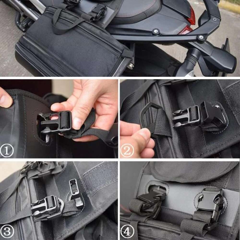 Pair Moto Saddle Bags Side Storage Lage Helmet Bag Fork Tool Pouch For Aprilia Motor Universal Motorcycles