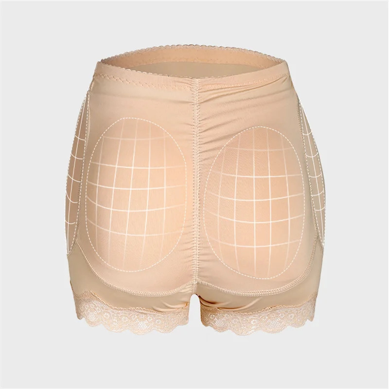 Womens Shaping Plus Size 5XL Push Up Abdominal Control Underwear Lace High Waist Butt Pad Body 250430