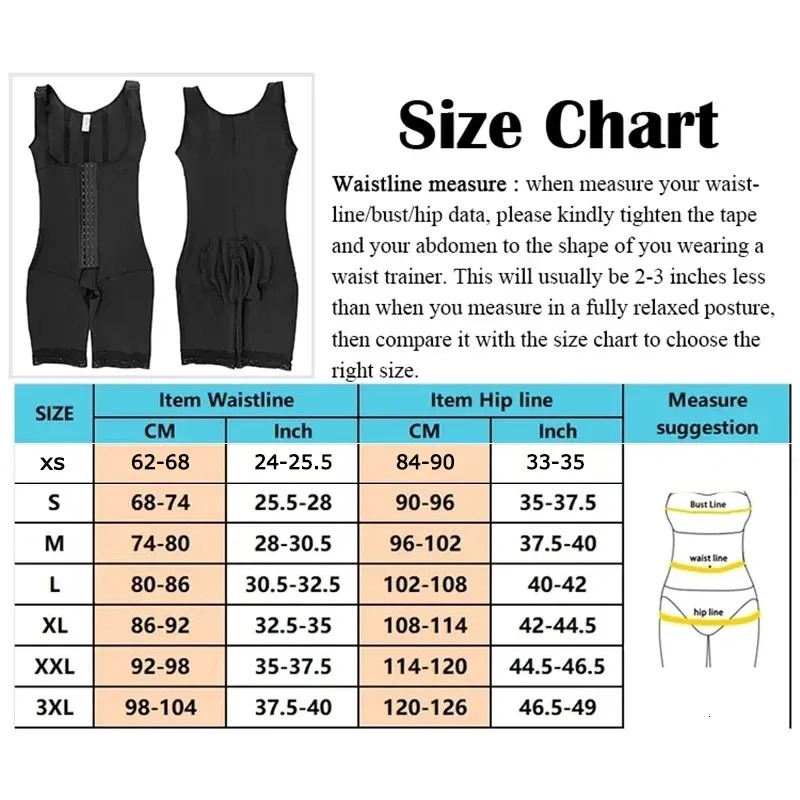 High pressure compression full body shaping girl with chest used for postpartum weight loss abdominal Fajas Colombia 250430
