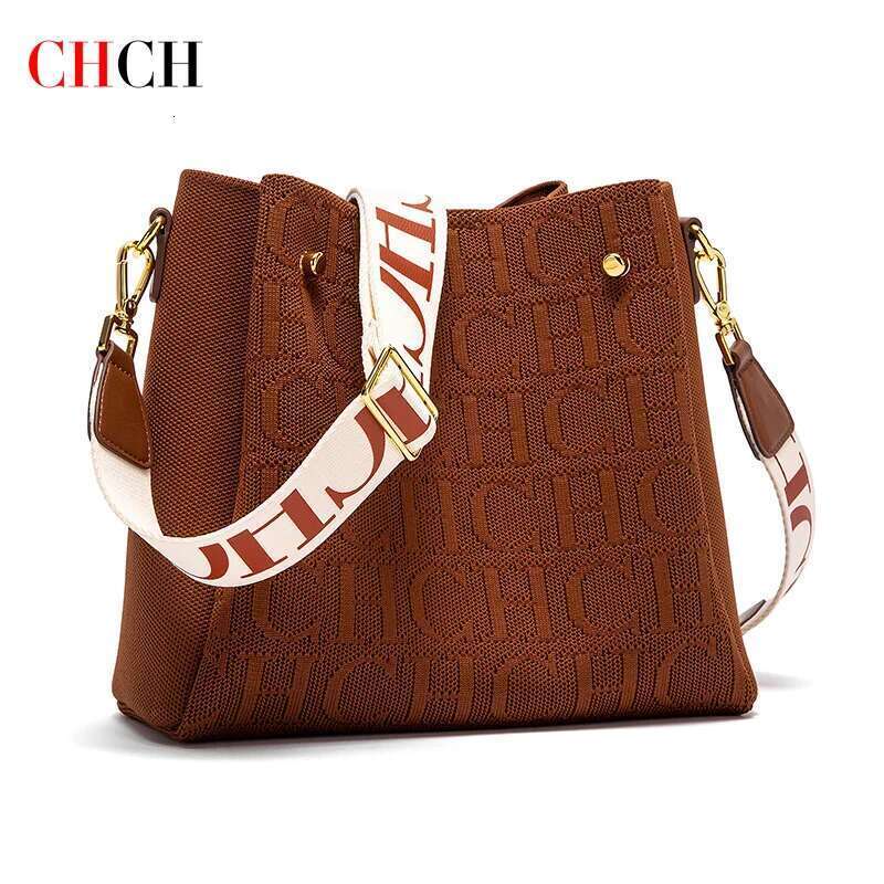 Designer bag CHCH Women's Crossbody New Eco friendly Flyknit Material Single Shoulder Bag Simple Handbag