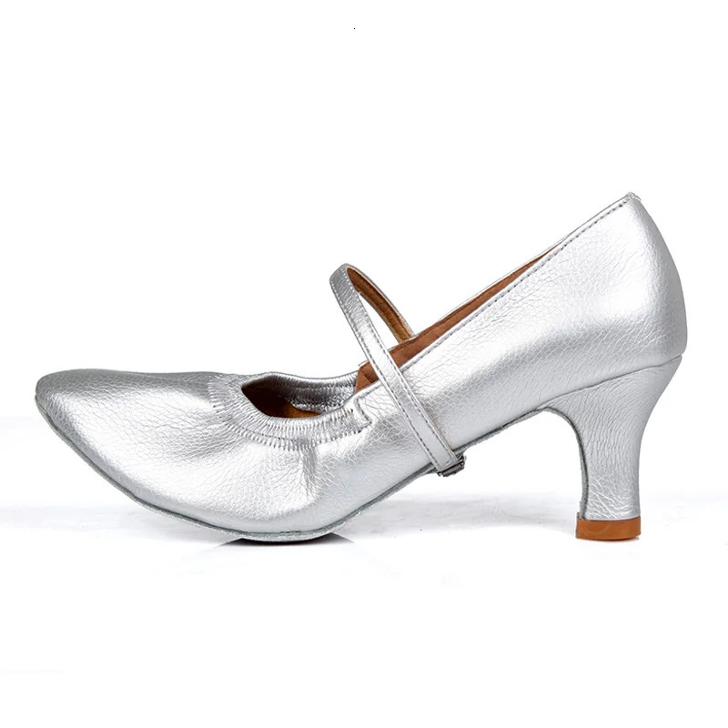 ly arrived modern dance shoes for women high heels for dance halls Latin dance shoes for women 5CM and 7CM high heels 250425