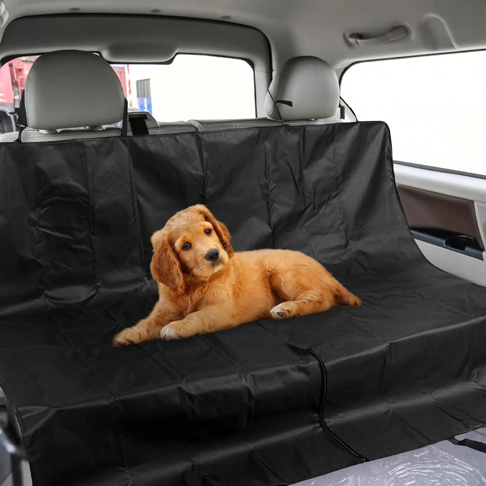 Waterproof pet dog car seat cover foldable heavy-duty pet dog hanger waterproof and scratch resistant car seat cover 250427