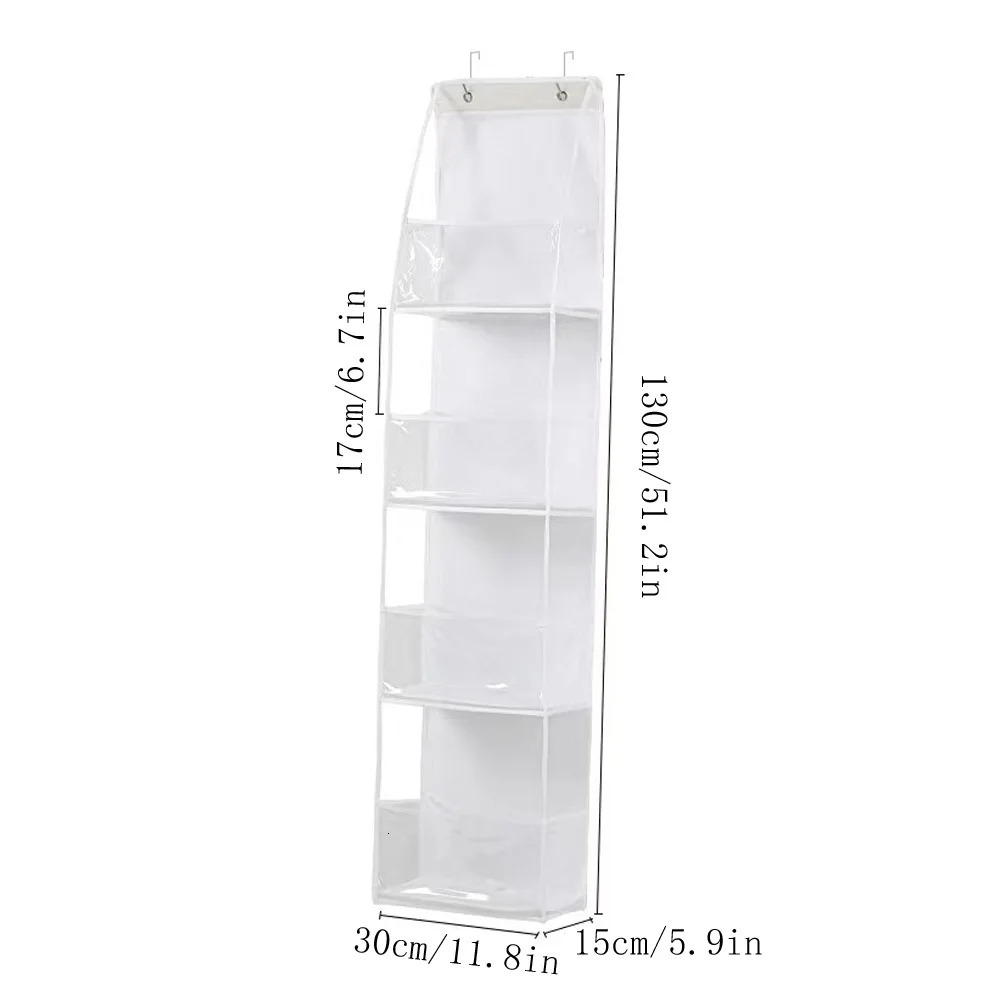 Multi functional fabric hanging bag for door multi-layer storage hanging bag mixed organizer storage hanging bag 250430
