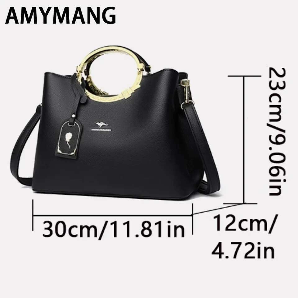 3 Layer Large Capacity Tote Women Bags Designer Shoulder Bag High Quality Soft Leather Purses And Handbags