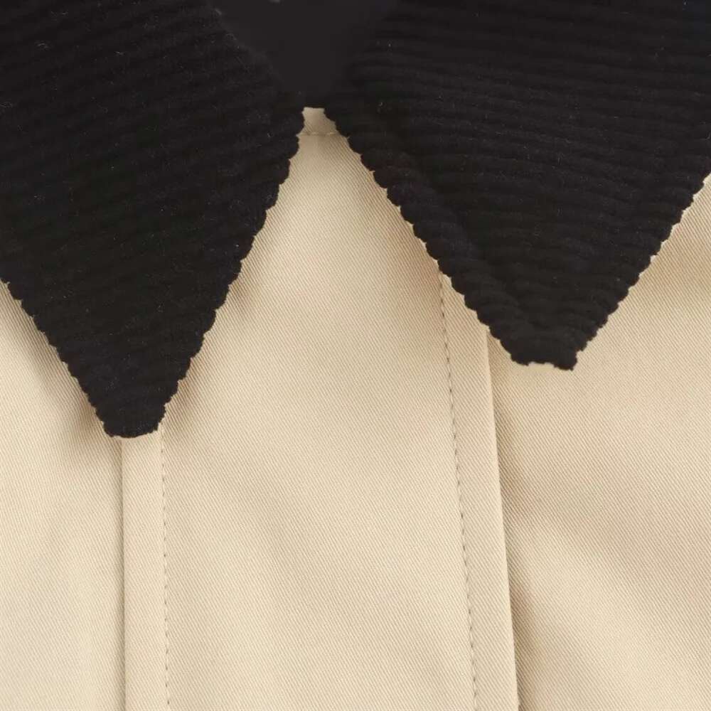 TRAF Autumn New Product Women's Fashion Pocket Decoration Zipper Long Sleeve Casual Loose Jacket Top Coat