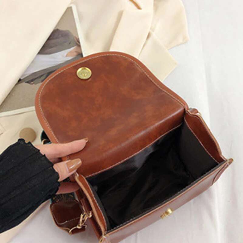 Vintage Flap Shoulder Bags for Women Style Crossbody Designer Messenger Bag Purse Female Rero Ladies Handbag Clutch