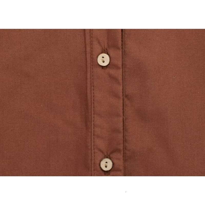 Women Wide Sleeved Shirt Spring Casual Poplin Button V Neck Women's Simple Lady Asymmetric Hem Shirts & Blouses