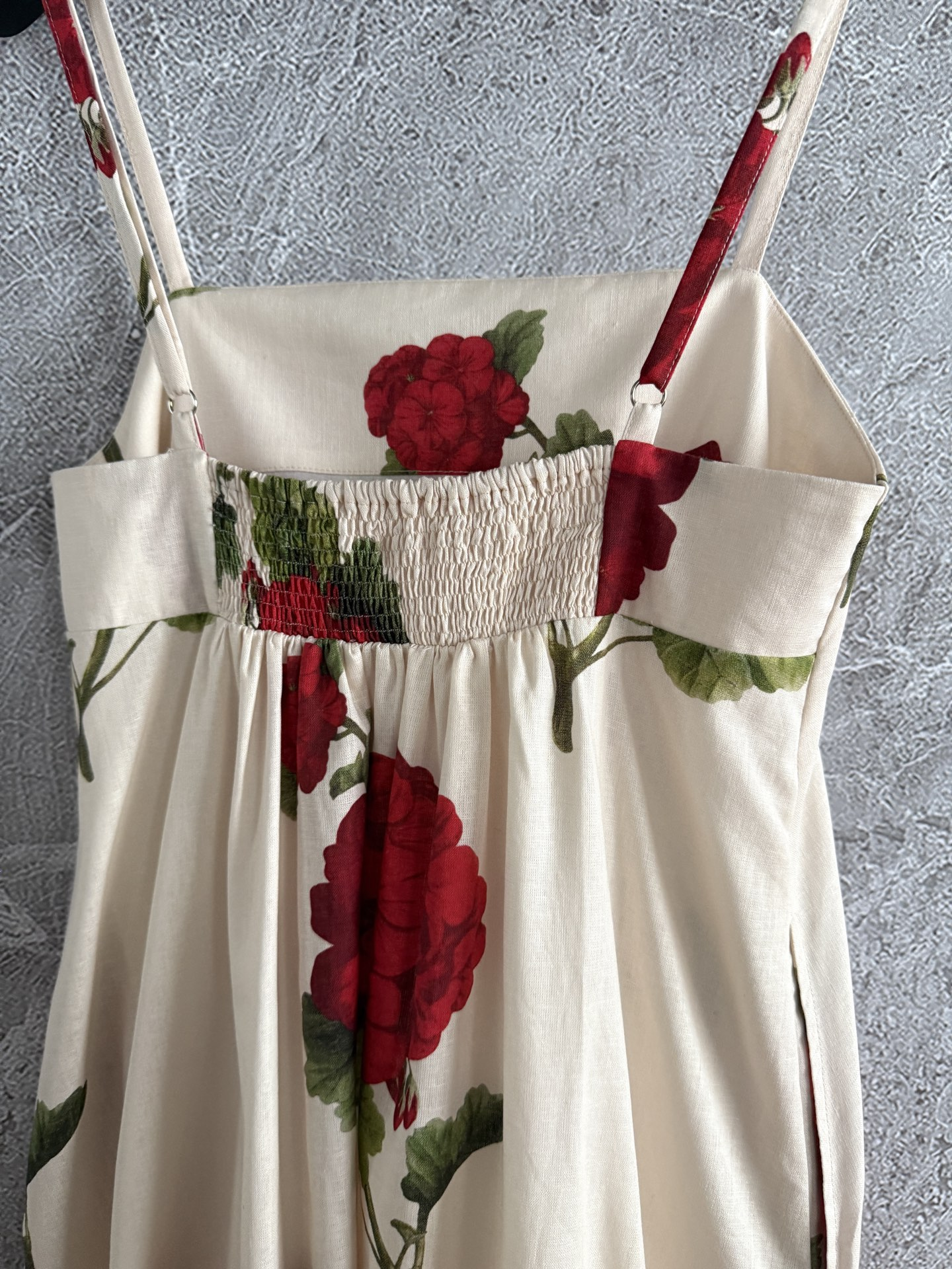 2025 Printed suspender dress Fashion Week Show Customized Fashion Tailored clothing womens Fashion Paris.M372