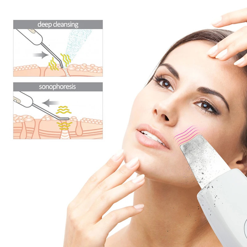 Skin Scrubber Face Spatula Skin Spatula Pore Cleaner Blackhead Remover Tools for Deep Cleansing Home Use 250422
