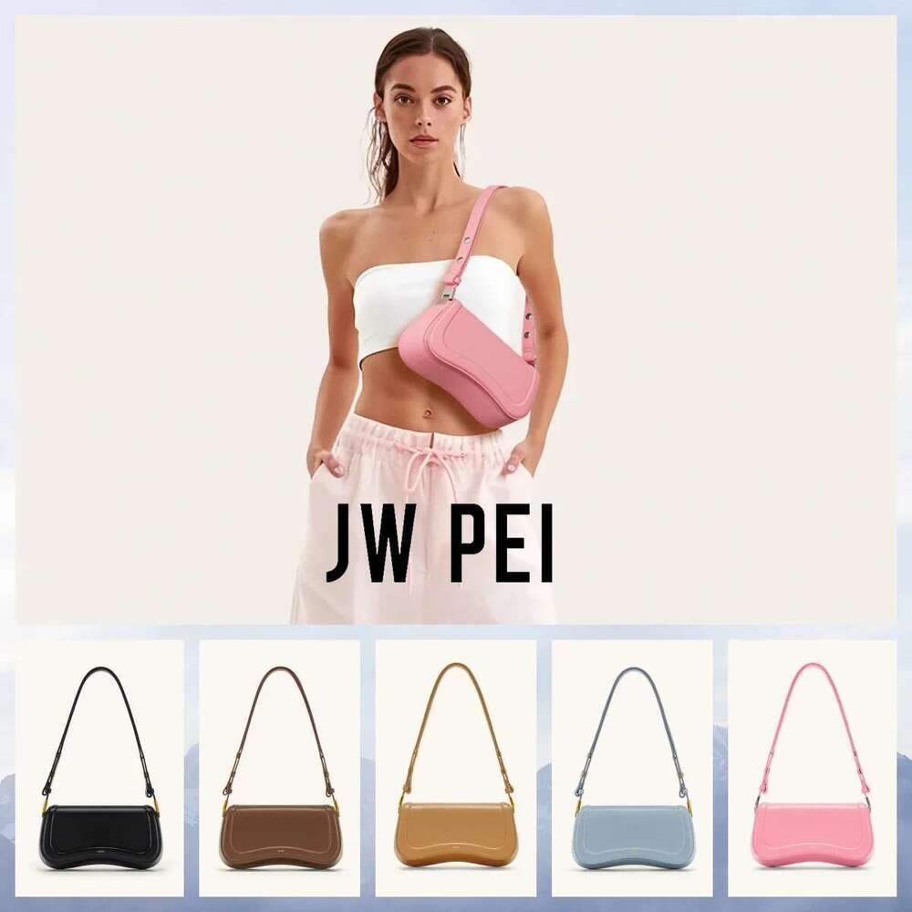 JW PEI Women's Crossbody Vintage Shoulder Bag Adjustable Strap Lightweight Commuter Wallet Suitable for Daily Travel