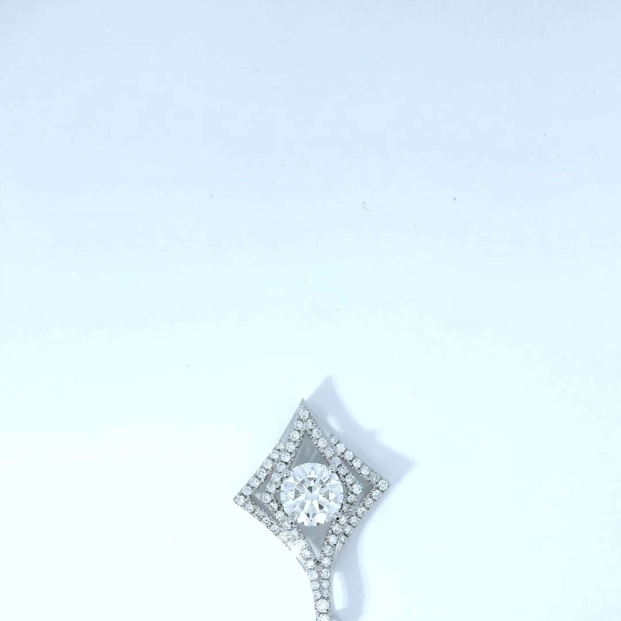 9K 14K 18K Gold Lab Grown Diamond Womens Jewelry CVD Diamond Tennis Necklace Choker 18k Gold