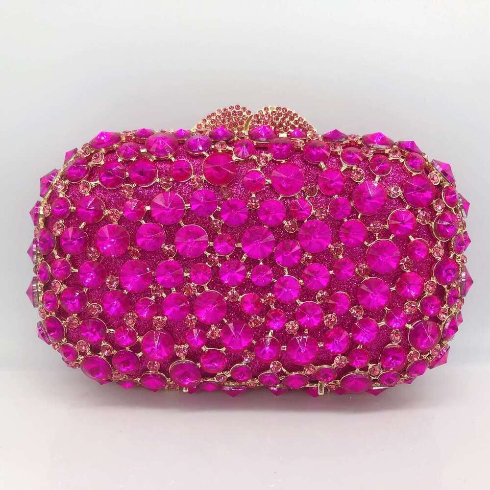 Dinner Bag New Rivet With Hollow Metal Inlaid For Banquet And Women S Diamond Bag Handbag KQ