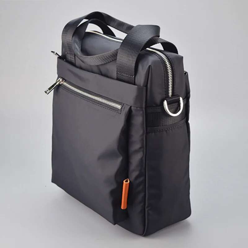 New Men's Shoulder Bags Waterproof Wear-Resistant Multi-Function Large-Capacity Vertical Simple Business Outdoor Casual Handba