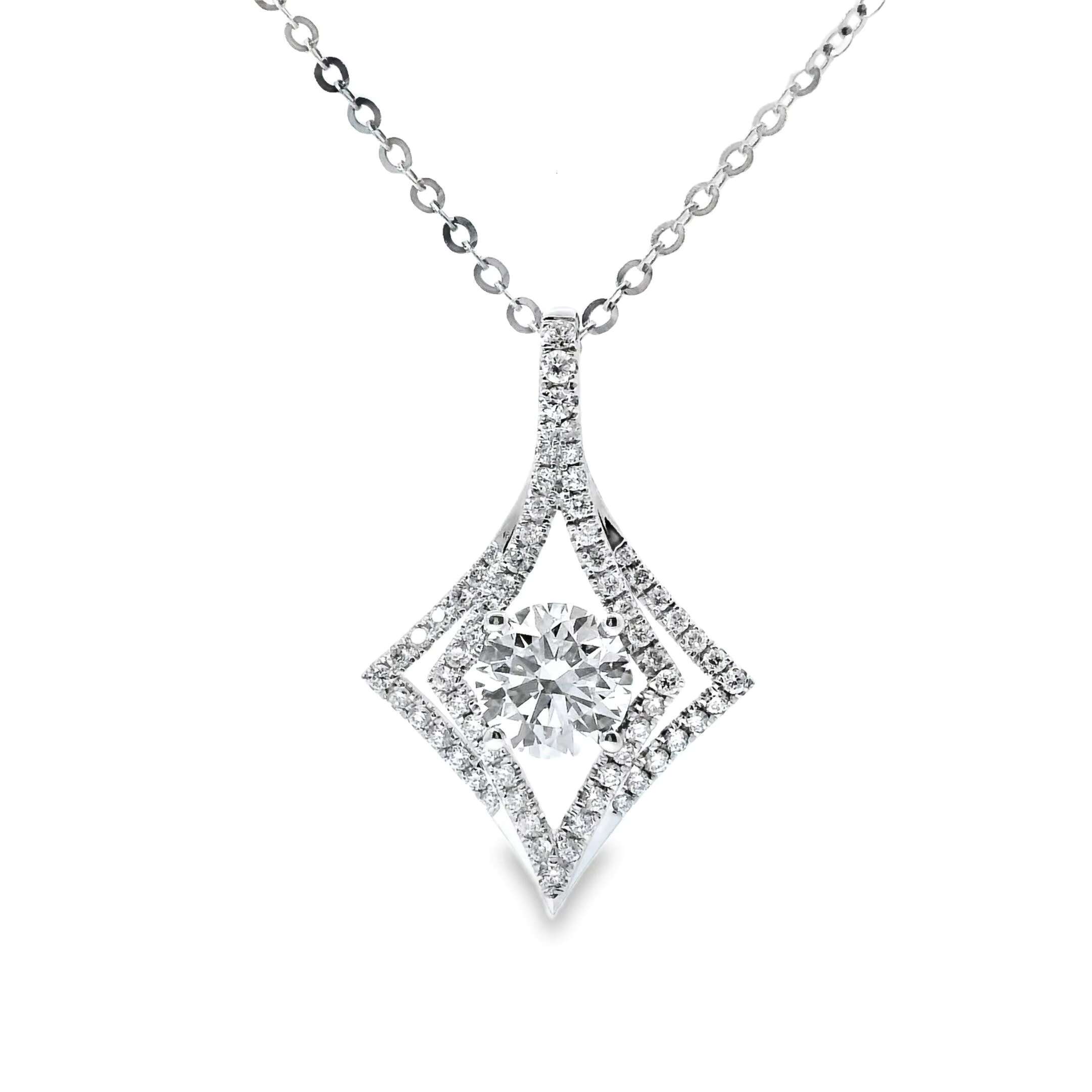9K 14K 18K Gold Lab Grown Diamond Womens Jewelry CVD Diamond Tennis Necklace Choker 18k Gold