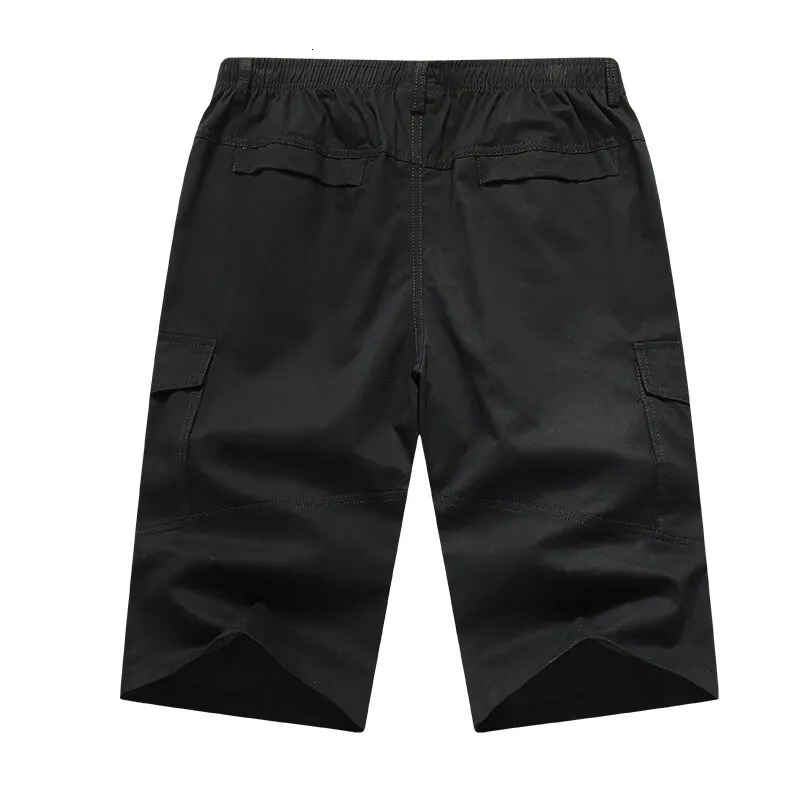 Mens cargo shorts 34 knee cotton drag running suitable for outdoor relaxation leisure sports hiking fishing jogging 250425