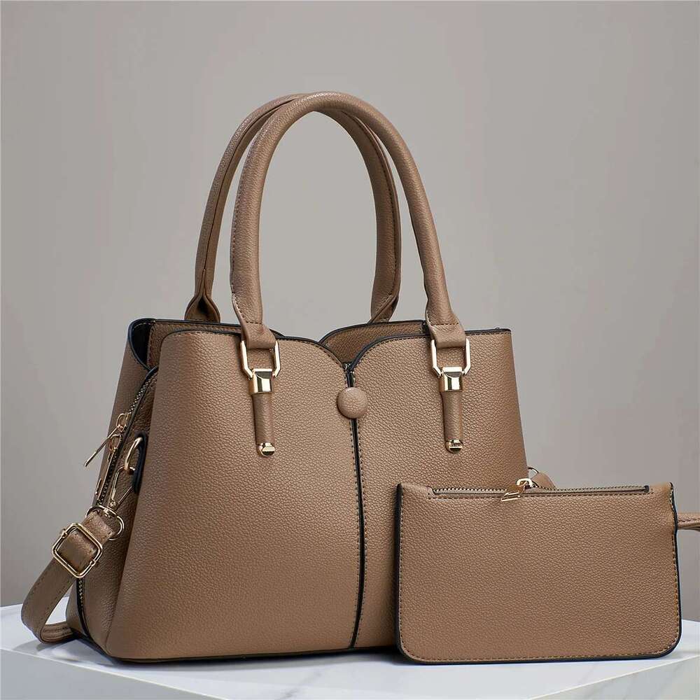 Handbag Set Spring New Design 2 Pieces Women's Shoulder Women Purses And Handbags