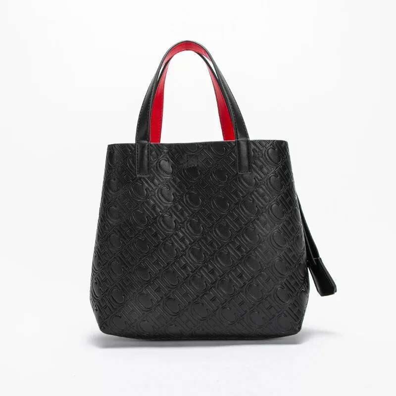 CH Shoulder Premium Feeling Classic Ladies Handbag Crossbody High Quality Solid Color Commuter Bag Temperament Vintage