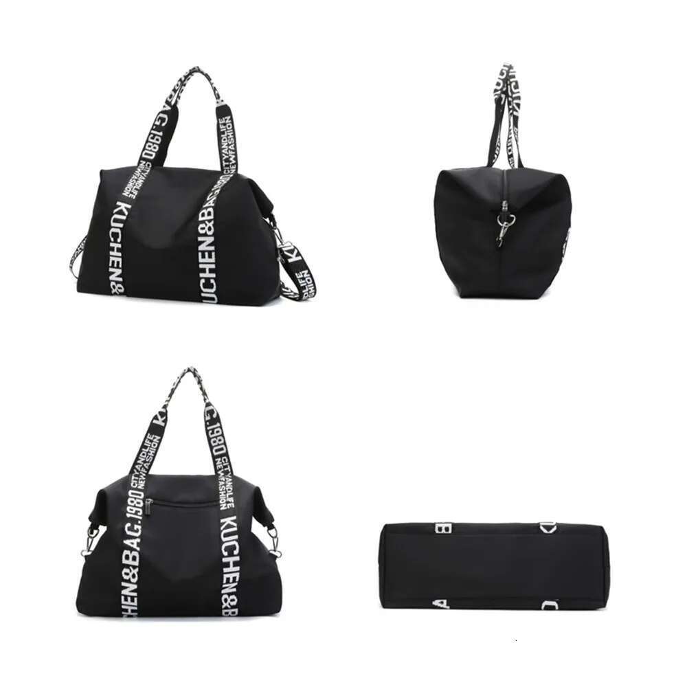 Casual Solid Color Ladies Shoulder Large Capacity Fashion Design Women Handbag High Quality Nylon Women's Travel Bags