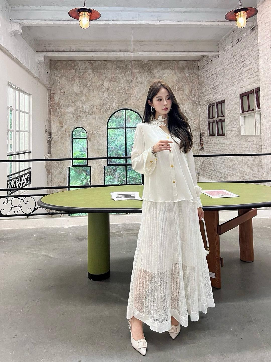 CD Paris 2025 dress Fashion Week Show Customized Fashion Tailored clothing womens Fashion Paris.M397