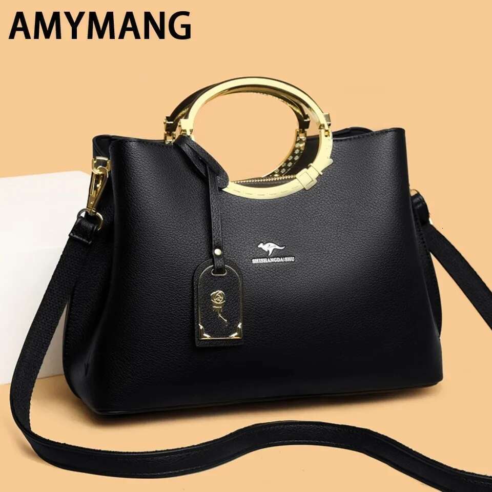 3 Layer Large Capacity Tote Women Bags Designer Shoulder Bag High Quality Soft Leather Purses And Handbags