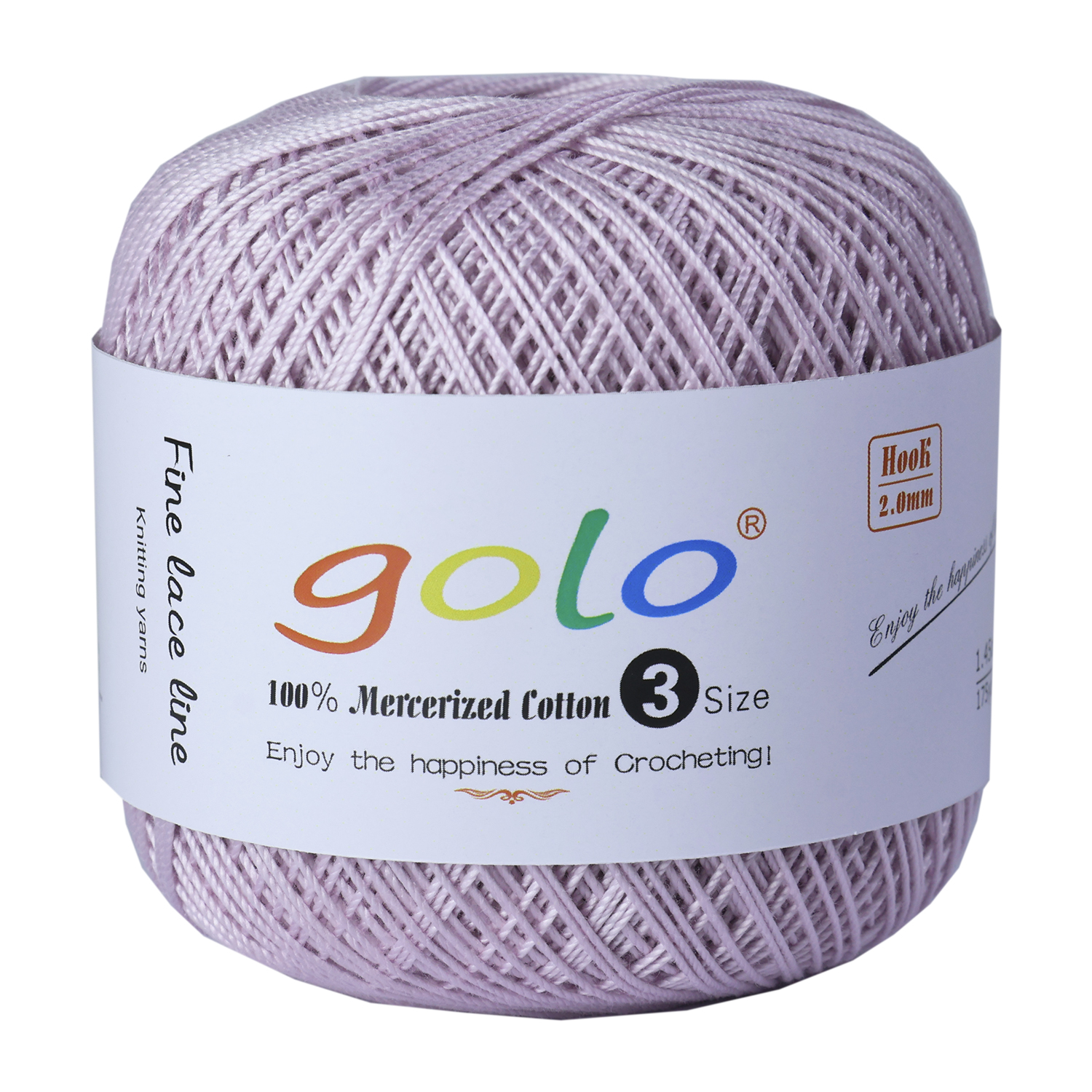 golo Crochet Thread Size 3 Yarn for Hand Knitting Crochet yarn