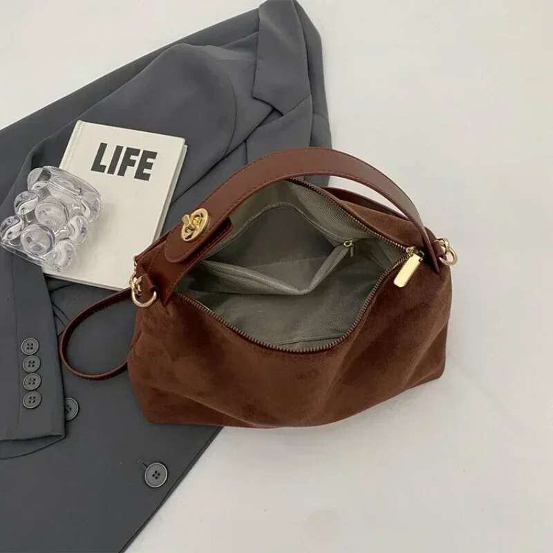 Zip Solid Sewing Thread High Capacity PU Shoulder Hot Sale Bags For Women Simple Fashion Tote Bolsas Femininas Bolsa Bag