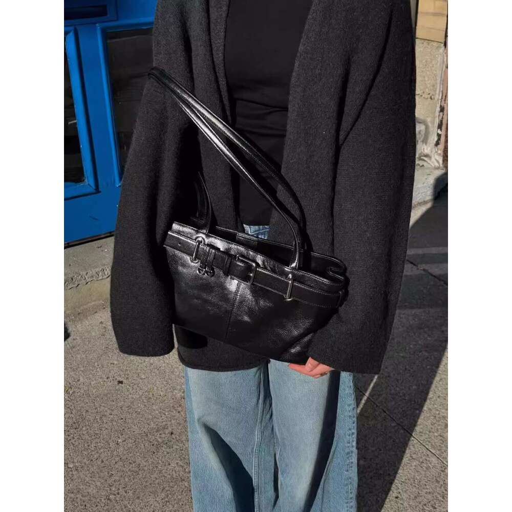 Commuter Underarm 2025 Autumn/Winter Extremely Simple Fashion Versatile Handbag Tote Style High End Single Shoulder Bag