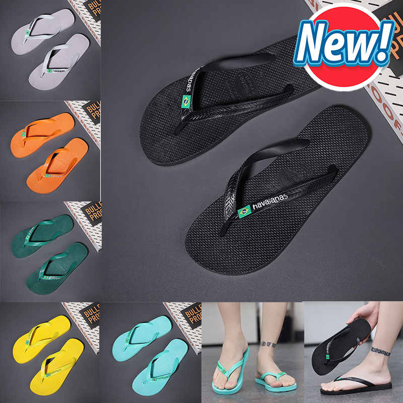 free shipping Herringbone for men wearing summer outerwear, women's flip flops, Havana Brazil beach slippers havianas flip flop mens slides designer