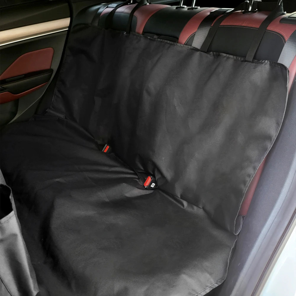 600D Oxford cloth dog car seat cover waterproof pet travel dog hammock car seat protection pad with storage bag 250427