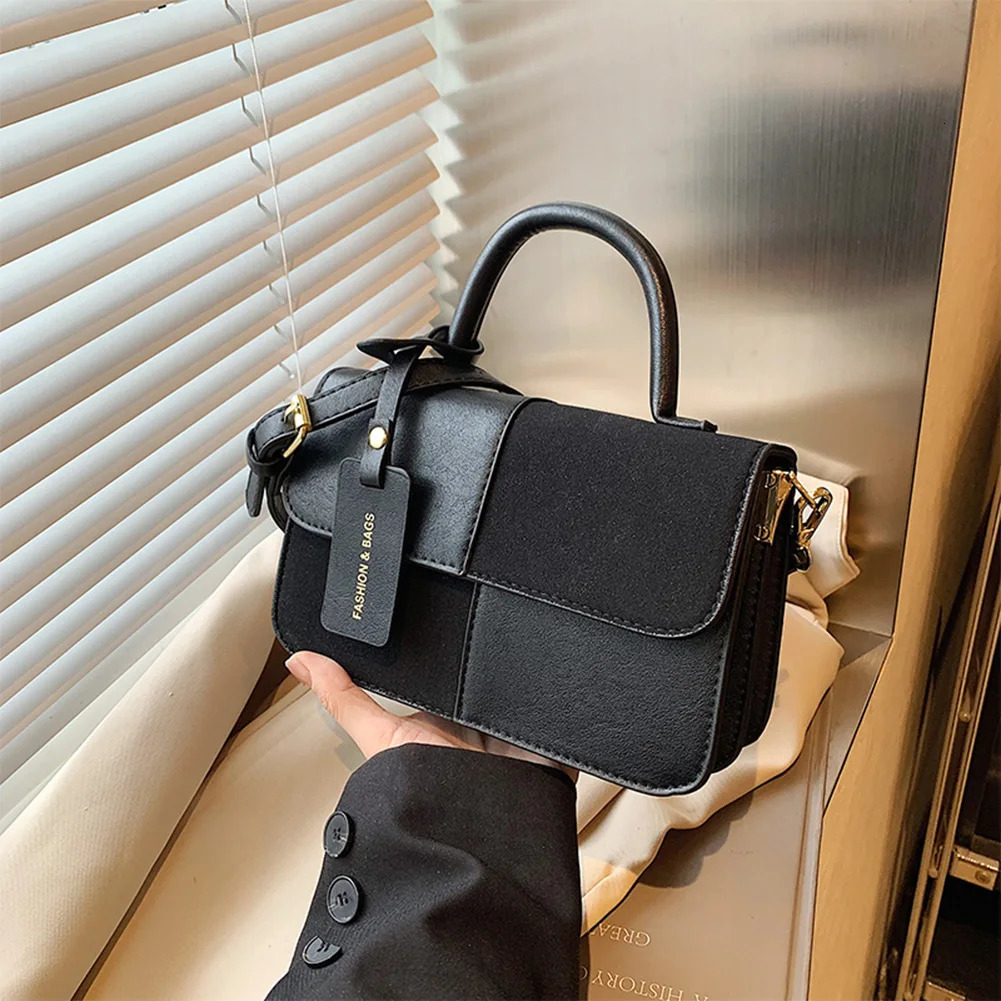 Womens shoulder bag with adjustable shoulder straps cross body bag PU leather fashionable top handle mini backpack work travel bag 250425