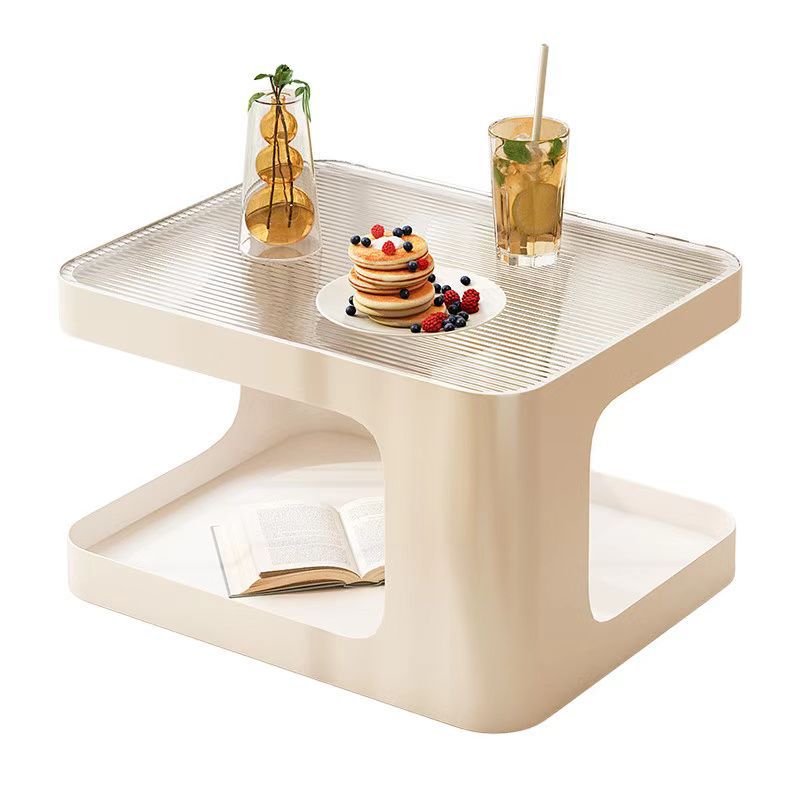 B528 Small table home bedroom creative small coffee table storage low table