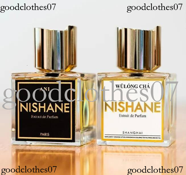 Nishane Perfume Hacivat Wulonha Ani EGE Hundred Silent Ways Fragrance Man Women Extrait De Parfum Long Lasting Smell Brand Neutral Cologne Spray Top S