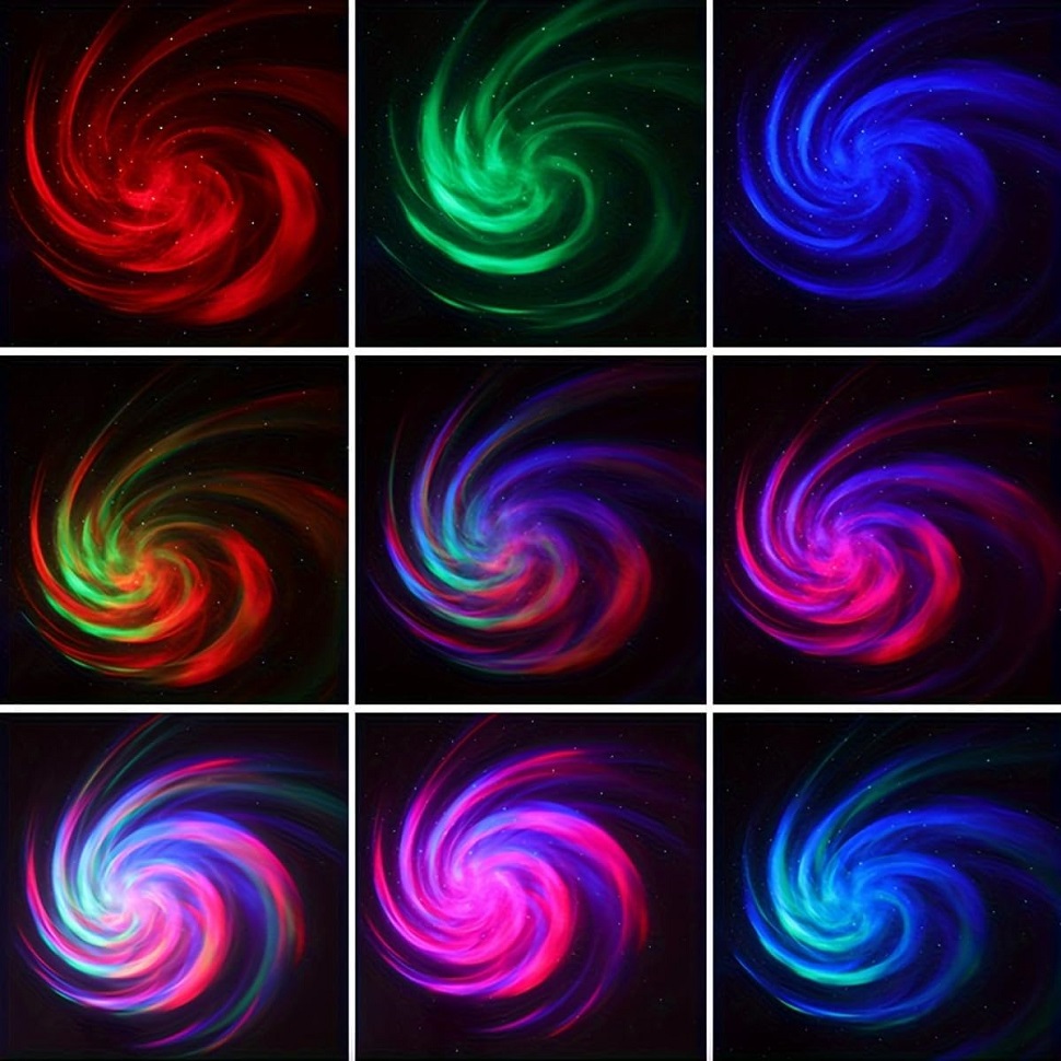 Northern Galaxy Light Projector - Aurora and Ocean Waves Dual Mode LED Lamp