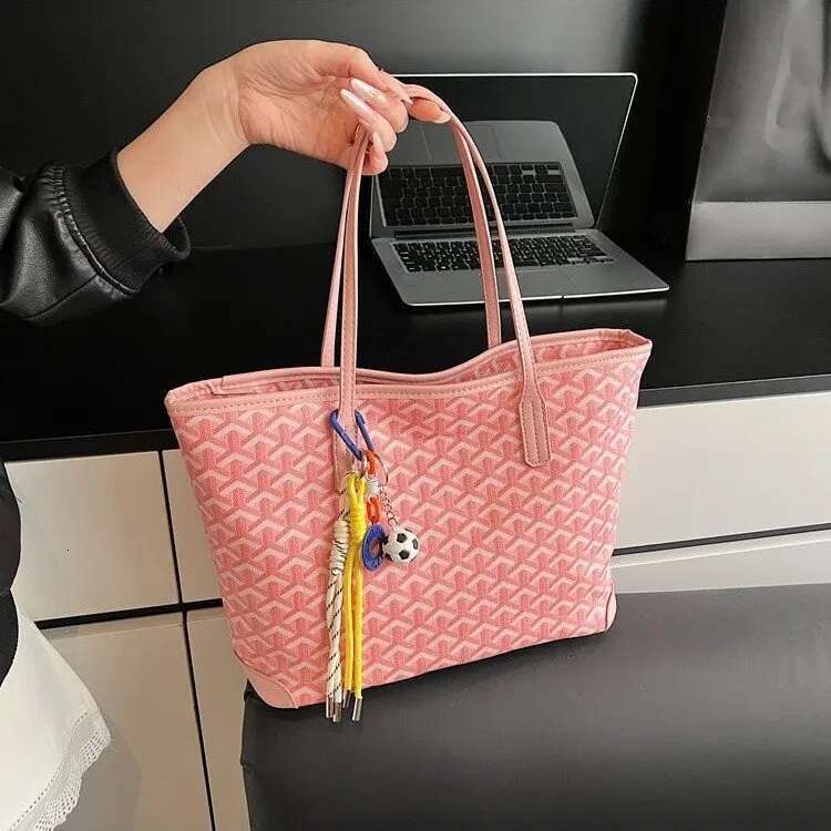 2025 Summer New Orange PU Bag-Fashionable Sewing Line Detail with Reinforced Handles for Shopping, Beach & Daily Essentials