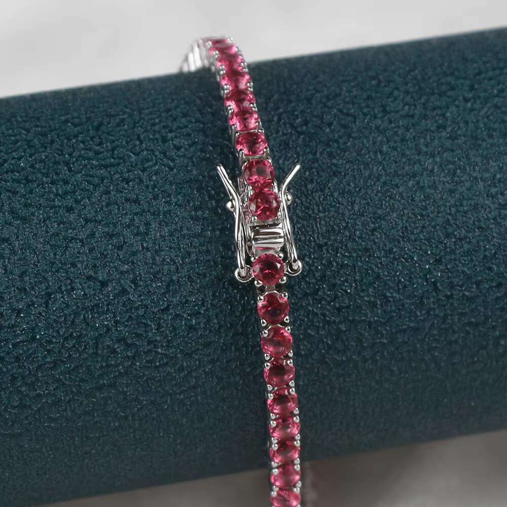 Hot Sale 925 Sterling Silver Fashion Jewelry Charm Bracelet High Quality Trend Moissanite Luxury Tennis Bracelet for Women