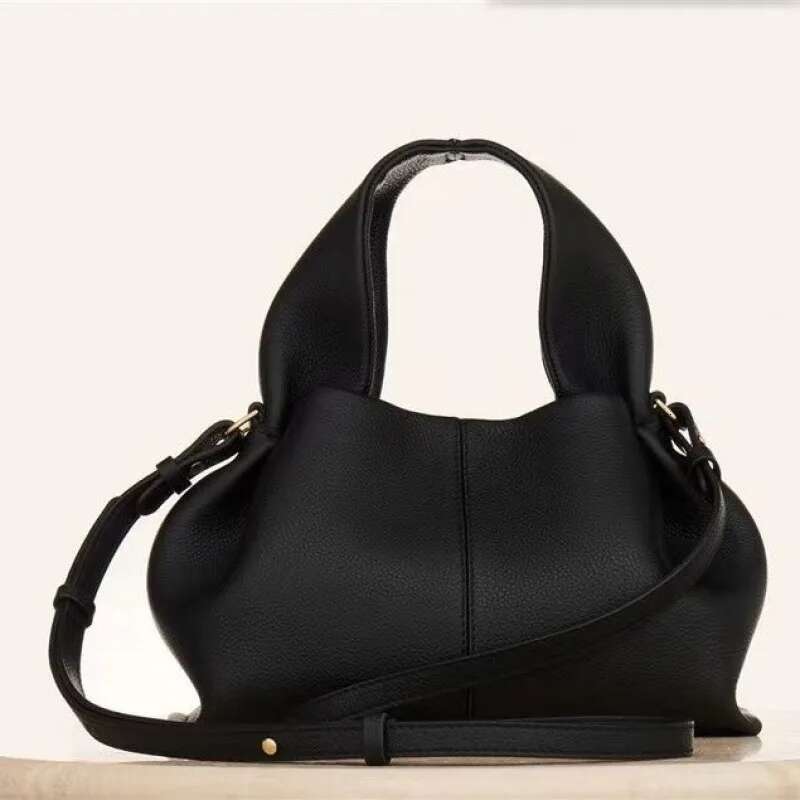 Small Group High-End Cloud Dumpling Women's 2025 New Crossbody Bag, Niche Fashion Handbag, Lunch Box Bag Trend