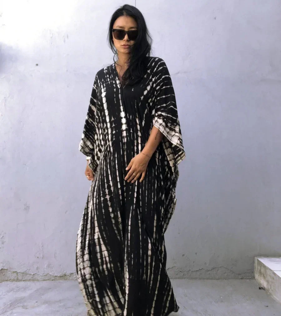 Summer Womens Beach Maxi Dress Cover Robe Bed Sheet Bathroom Set Pareo Salida De Playa Kaftan Swimsuit 250422