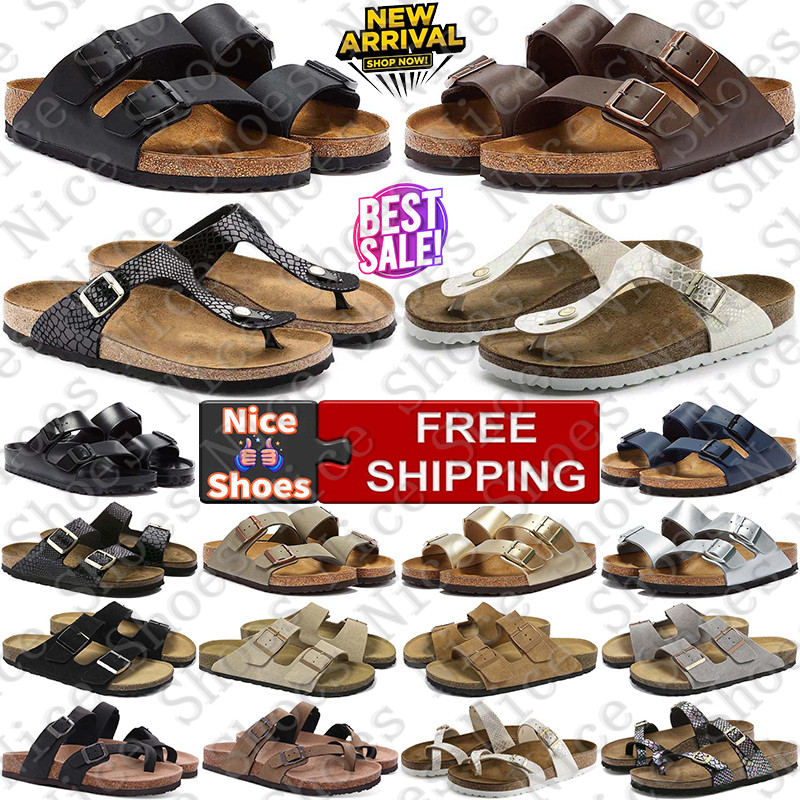 Free Shipping Designer birkinstocksandal sandals slides clogs heels slippers sliders clog shoes for mens famous womens sandal sandles mules sandale Flip Flops