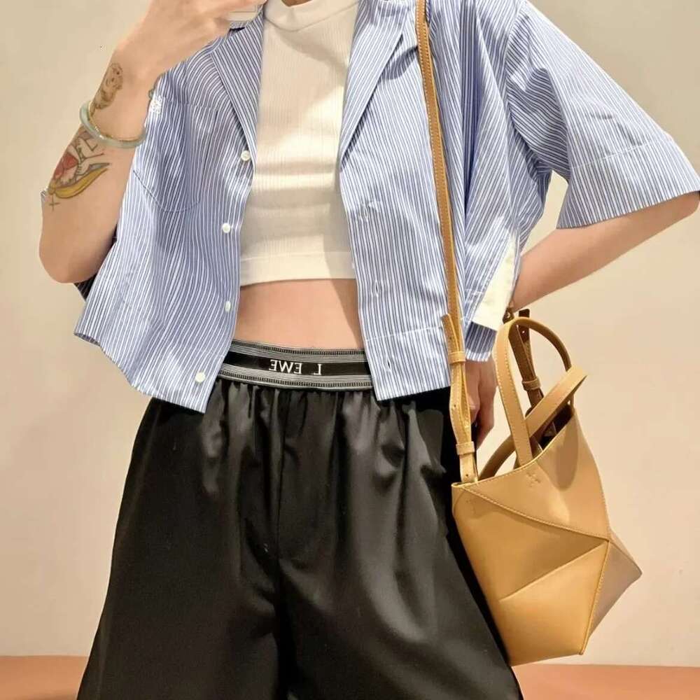 Large Capacity Leather Tote Foldable Geometric Design Single Shoulder Slant Cross Handbag Simple Commuter Bag Trendy bag