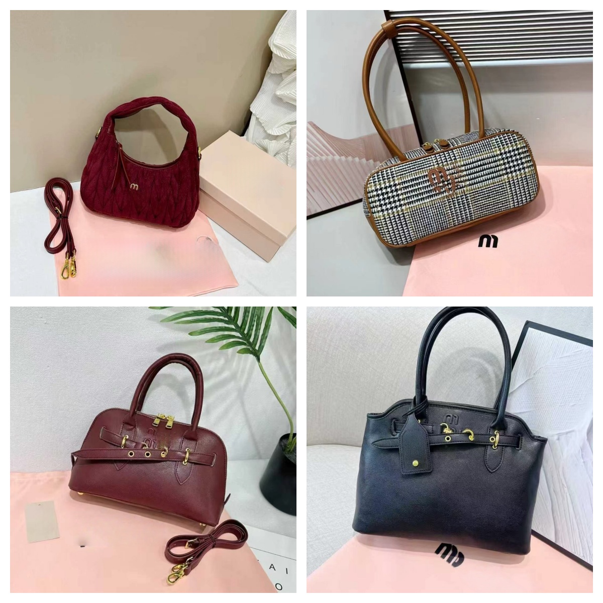 2025 New Fashion Designers tote Bags Knitted handbag, fur-lined crossbody bag Purses wallet womens leather mini bag Evening Bags